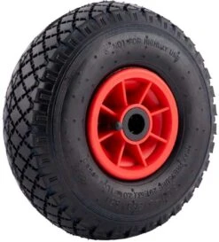 Benson Bolderkarwiel Steekwagenwiel Met Luchtband 3.00-4 | Asgatdiameter 20mm Rollager | Hoogte Wiel 26cm -Gardena Verkoopwinkel 1087x1200