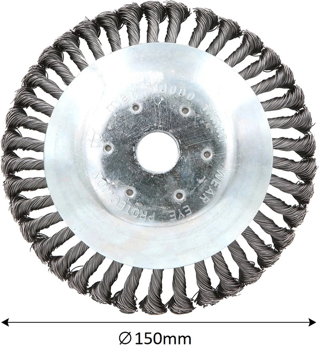 Universele Onkruidborstel Per 5 - 15CM - Max. Toerental 10.000 P/m - Onkruid Verwijderen - Onkruidverwijderaar - Tuingereedschap - Onkruidborstel Bosmaaier - Opzetstuk - SET 4 Universele Onkruidborstel Per 5 - 15CM - Max. Toerental 10.000 P/m - Onkruid Verwijderen - Onkruidverwijderaar - Tuingereedschap - Onkruidborstel Bosmaaier - Opzetstuk - SET - Afbeelding 4