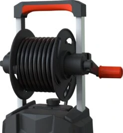 Merkloos Home Hogedrukreiniger - 2100W - 165 Bar - Met Verstelbare Nozzles Slanghaspel 5m Netsnoer 10m Slang - Voor Reiniging Huis Auto Tuin -Gardena Verkoopwinkel 1114x1200