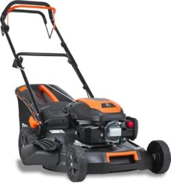 FUXTEC Grasmaaier Benzine - 51cm - 4-takt - 170cc - Zelfrijdend / Zelftrekkend /achterwielaandrijving - Mulchfunctie - Opvangbak 60L - FX-RM5170 -Gardena Verkoopwinkel 1121x1200