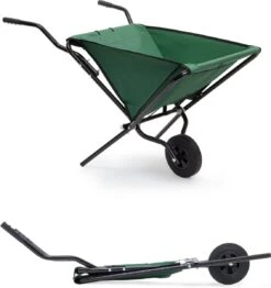 Relaxdays Kruiwagen Opvouwbaar - Inklapbare Tuinwagen - Vouwkruiwagen - Groen - 50 L 13 Relaxdays Kruiwagen Opvouwbaar - Inklapbare Tuinwagen - Vouwkruiwagen - Groen - 50 L -Gardena Verkoopwinkel 1133x1200