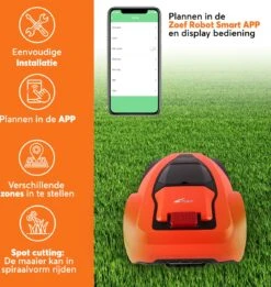 Zoef Robot Robotmaaier Betsie Met APP <1400 M2 -Gardena Verkoopwinkel 1134x1200 1