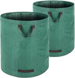 Gardebruk Tuinafvalzak - 2 Stuks 280L – 77x67cm/Opvouwbaar - Groen -Gardena Verkoopwinkel 1155x1200