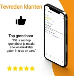 Grondboor Voor Boormachine - 8x25 Cm - Zwart -Gardena Verkoopwinkel 1176x1200 1