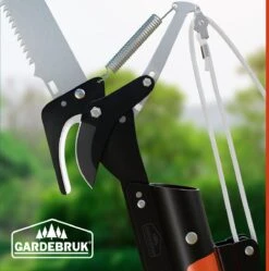 Gardebruk Takkenzaag Telescopisch - 2in1 Zaag & Snoeischaar - Oranje -Gardena Verkoopwinkel 1188x1200 5
