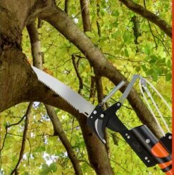 Gardebruk Takkenzaag Telescopisch - 2in1 Zaag & Snoeischaar - Oranje -Gardena Verkoopwinkel 1189x1200 6