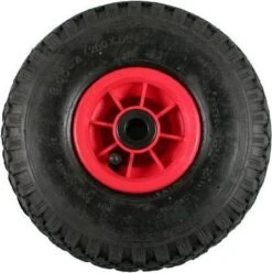Benson Bolderkarwiel Steekwagenwiel Met Luchtband 3.00-4 | Asgatdiameter 20mm Rollager | Hoogte Wiel 26cm -Gardena Verkoopwinkel 1197x1200