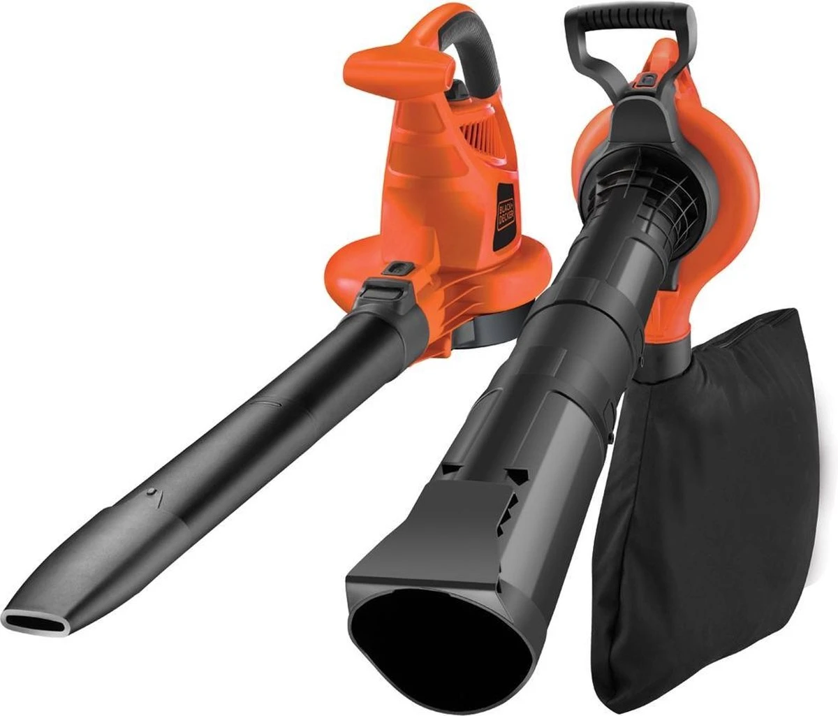 Black & Decker BLACK+DECKER GW3030-QS Bladblazer - 3000W - 50L Opvangbak - 16:1 Volumereductie 1 Black & Decker BLACK+DECKER GW3030-QS Bladblazer - 3000W - 50L Opvangbak - 16:1 Volumereductie