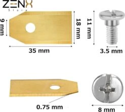Titanium Robot Grasmaaier Mesjes Voor Husqvarna Automower, Gardena Robotmaaiers -Gardena Verkoopwinkel 1200x1076 2