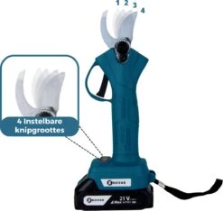 NovarGarden® Elektrische Snoeischaar NG1 - 2x Accu - Elektrisch - Takkenschaar - Op Batterij - 28mm -Gardena Verkoopwinkel 1200x1136 1