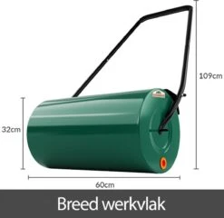 Gardebruk Tuinwals 60cm - 50L Vulvolume Staaltrommel - Groen -Gardena Verkoopwinkel 1200x1168 2