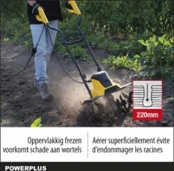 Powerplus POWXG72010 Tuinfrees - 1500W - Werkbreedte 450mm - Werkdiepte Max. 220mm - Incl. 6 Messen En Wielen -Gardena Verkoopwinkel 1200x1179 10