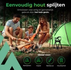 Lighted Lifestyle™| Houtklover Voor Aanmaakhout Incl. Kloofhamer - Houtsplijter - Houtkliever - Snel Haardhout - Gietijzer - Incl. Schroeven 16 Lighted Lifestyle™| Houtklover Voor Aanmaakhout Incl. Kloofhamer - Houtsplijter - Houtkliever - Snel Haardhout - Gietijzer - Incl. Schroeven -Gardena Verkoopwinkel 1200x1179 15