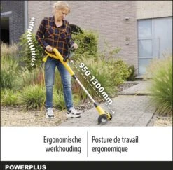Powerplus POWXG6650 Onkruidkrabber - 110mm - 400w - Molecule -Gardena Verkoopwinkel 1200x1179 19
