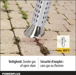 Powerplus POWXG6601 Onkruidbrander - 2000W - Max. 650°C - 500 L/m -Gardena Verkoopwinkel 1200x1179 21