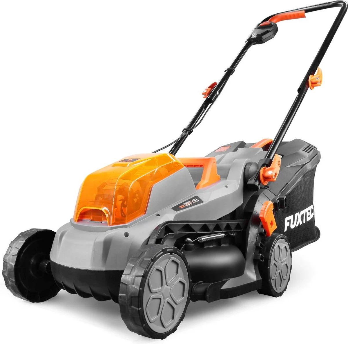 FUXTEC Grasmaaier Accu 40V (2x 20V) - Set Met Batterij (2x 2Ah) En Lader (2.4A Dubbellader) 2 FUXTEC Grasmaaier Accu 40V (2x 20V) - Set Met Batterij (2x 2Ah) En Lader (2.4A Dubbellader) - Afbeelding 2