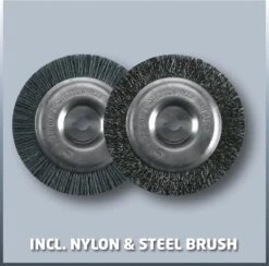 Einhell Accu Voegenreiniger GE-CC 18 Li-Solo Power X-Change (Li-Ion - 18 V - 1200 T/min - Borsteldiameter 10 Cm - Incl. Staal- En Nylonborstel - Zonder Accu En Lader) -Gardena Verkoopwinkel 1200x1187 7