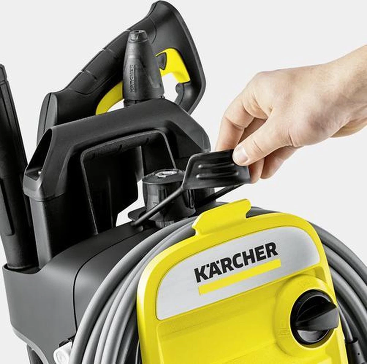 Kärcher K 7 Compact Home Hogedrukreiniger - 3000W - 180 Bar - 60 M²/h - Met Terrasreiniger 3 Kärcher K 7 Compact Home Hogedrukreiniger - 3000W - 180 Bar - 60 M²/h - Met Terrasreiniger - Afbeelding 3