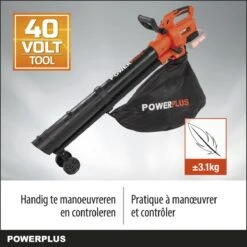 Powerplus Dual Power POWDPG75270 Bladblazer - Bladzuiger En -versnipperaar - Brushless - Blazen - Zuigen - Versnipperen - Excl. Accu En Lader - Incl. Opvangzak 45L -Gardena Verkoopwinkel 1200x1200 101