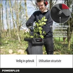 Powerplus POWEG5011 Elektrische Hakselaar Versnipperaar - 2400W - Max. Ø40mm - Incl. Duwstok, Wielen En 50L Opvangzak - Heggen, Bomen En Haag - Tuinonderhoud -Gardena Verkoopwinkel 1200x1200 112