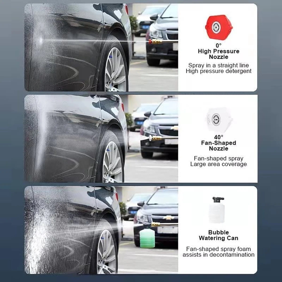 BOTC Universal Hogedrukreiniger - Draagbaar - Auto Wasmachine - Hogedrukreiniger 10 BOTC Universal Hogedrukreiniger - Draagbaar - Auto Wasmachine - Hogedrukreiniger - Afbeelding 10