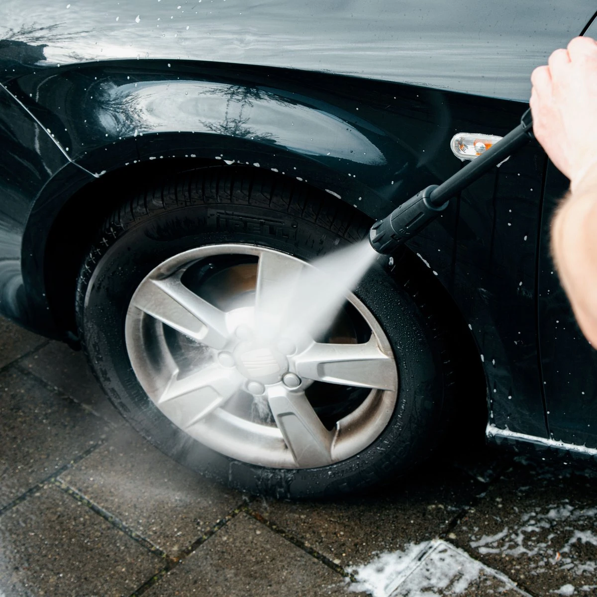 VONROC Hogedrukreiniger V18-1 1800W – 140 Bar – 420 L/h – Incl. 8m Slang, Reinigingsmiddelen Tank En Meer 5 VONROC Hogedrukreiniger V18-1 1800W – 140 Bar – 420 L/h – Incl. 8m Slang, Reinigingsmiddelen Tank En Meer - Afbeelding 5