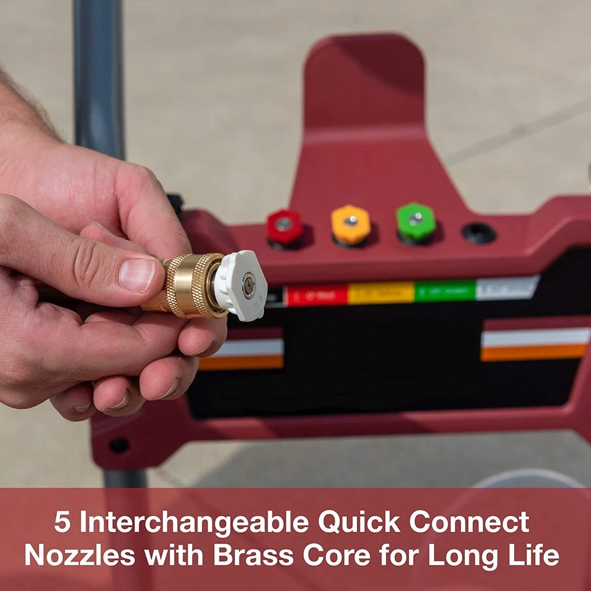 Powertech Professionele Hogedrukreiniger Op Benzine - 6.5 PK - 3600 PSI - 220 Bar - Hogedrukreiniger Auto - Terrasreiniger - Oppervlaktereiniger - Autoreiniger - Zwembadreiniger - 5 Snelkoppelstukken- Zwart / Rood 2 Powertech Professionele Hogedrukreiniger Op Benzine - 6.5 PK - 3600 PSI - 220 Bar - Hogedrukreiniger Auto - Terrasreiniger - Oppervlaktereiniger - Autoreiniger - Zwembadreiniger - 5 Snelkoppelstukken- Zwart / Rood - Afbeelding 2