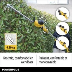 Powerplus POWXG2043 Elektrische Heggenschaar - 750W - Snoeien En Knippen - Zwaardlengte 570mm - Mesafstand 24mm - Telescopisch - Draaibaar Handvat - Haagschaar Voor Tuinonderhoud -Gardena Verkoopwinkel 1200x1200 185