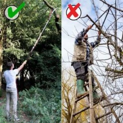 Iceberk Snoeischaar + Snoeizaag (1,45 - 3,70 M) - Telescopische Snoeischaar Voor Het Snoeien Van Bomen En Dichte Struiken Zonder Ladder -Gardena Verkoopwinkel 1200x1200 196