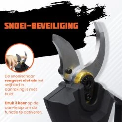 Reichlër® Elektrische Snoeischaar - 40 Mm Snijdiameter - 2x Accu - Anti-cut Functie - Heggenschaar - Takkenschaar - Zwart 11 Reichlër® Elektrische Snoeischaar - 40 Mm Snijdiameter - 2x Accu - Anti-cut Functie - Heggenschaar - Takkenschaar - Zwart -Gardena Verkoopwinkel 1200x1200 204