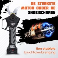 Reichlër® Elektrische Snoeischaar - 40 Mm Snijdiameter - 2x Accu - Anti-cut Functie - Heggenschaar - Takkenschaar - Zwart 13 Reichlër® Elektrische Snoeischaar - 40 Mm Snijdiameter - 2x Accu - Anti-cut Functie - Heggenschaar - Takkenschaar - Zwart -Gardena Verkoopwinkel 1200x1200 205