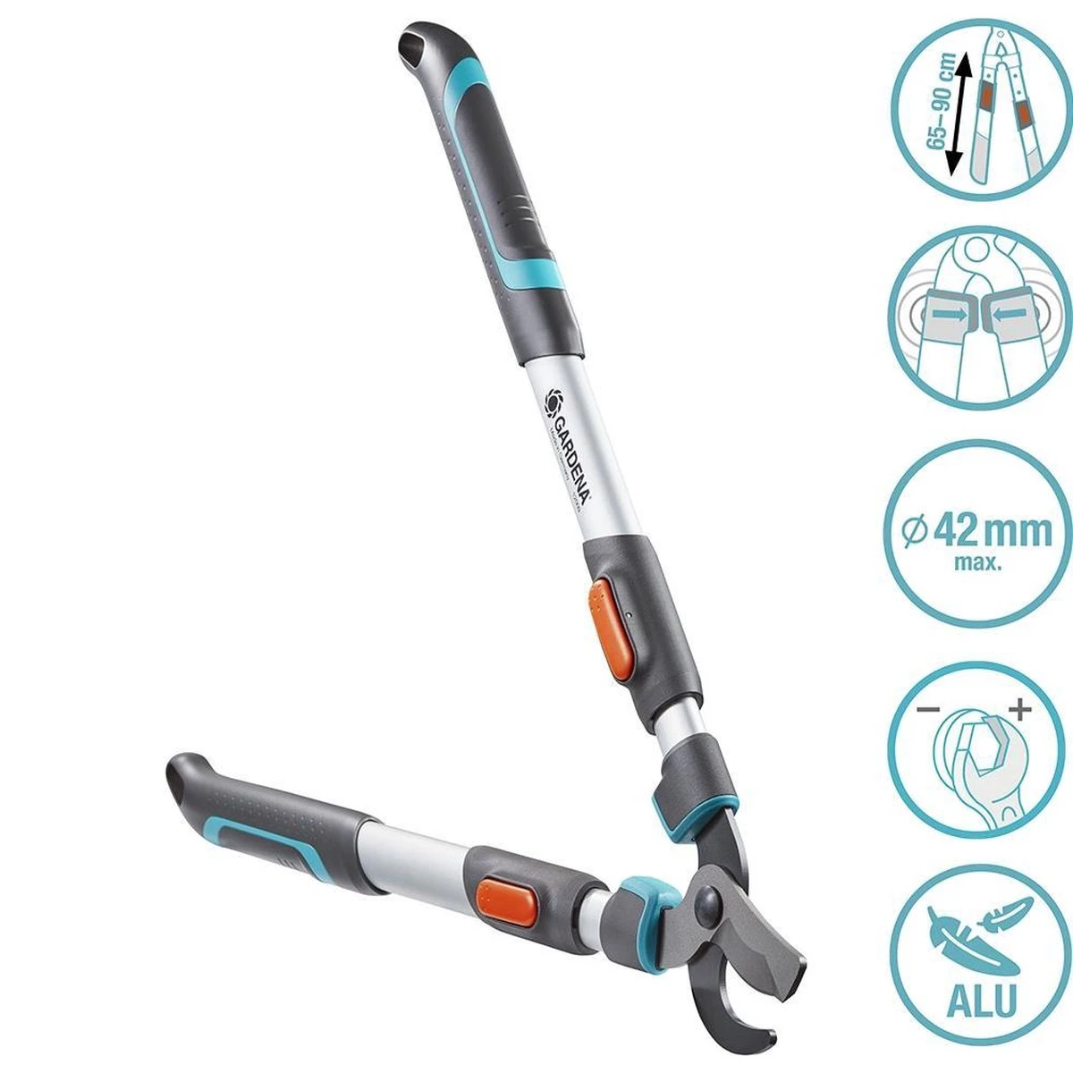 Gardena TeleCut Takkenschaar 650-900 B - Uitschuifbare Armen - Tot Max 90 Cm 2 Gardena TeleCut Takkenschaar 650-900 B - Uitschuifbare Armen - Tot Max 90 Cm - Afbeelding 2