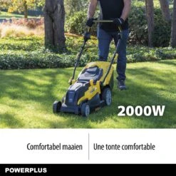Powerplus POWXG6281 Elektrische Grasmaaier - Grasmachine Voor Middelgrote En Grote Tuin - 2000W - Maaibreedte 420mm - Verstelbare Maaihoogte - Mulching Functie - Incl. 40L Opvangbak 10 Powerplus POWXG6281 Elektrische Grasmaaier - Grasmachine Voor Middelgrote En Grote Tuin - 2000W - Maaibreedte 420mm - Verstelbare Maaihoogte - Mulching Functie - Incl. 40L Opvangbak -Gardena Verkoopwinkel 1200x1200 281
