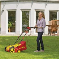 WOLF-Garten Elektrische Verticuteermachine VA 303 E - Werkbreedte 30 Cm - Opvangzak 35 L - 1300 W Motor - Moshark - Verticuteren - Opvangen -Gardena Verkoopwinkel 1200x1200 292