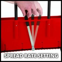 Einhell Strooiwagen GC-SR 12 (12 L - 45 Cm Strooibreedte - Dubbele Duwstang - Kliksluiting Aan Beide Zijden - Verstelhendel - Corrosiebestendige Rol - Behuizing Van Breukvast Kunststof) -Gardena Verkoopwinkel 1200x1200 303