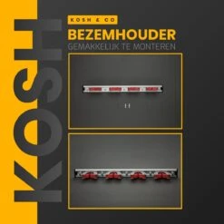 Merkloos Stevige Bezemhouder - Aluminium - Ophangsysteem Bezem - 5 Haken & 4 Houders - Gereedschaphouder - Opbergsysteem 10 Merkloos Stevige Bezemhouder - Aluminium - Ophangsysteem Bezem - 5 Haken & 4 Houders - Gereedschaphouder - Opbergsysteem -Gardena Verkoopwinkel 1200x1200 492