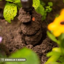 Merkloos Grondboor Voor Planten - 25 CM - Palenboor - Moestuin - Bollenplanter - Zwart -Gardena Verkoopwinkel 1200x1200 516