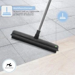 De Blaffende Kat 2 In 1 Rubberen Bezem – Bezem Binnen & Buiten – Vloerwisser Met Steel - Vloertrekker – Veger - Extra Lang 160cm 15 De Blaffende Kat 2 In 1 Rubberen Bezem – Bezem Binnen & Buiten – Vloerwisser Met Steel - Vloertrekker – Veger - Extra Lang 160cm -Gardena Verkoopwinkel 1200x1200 575