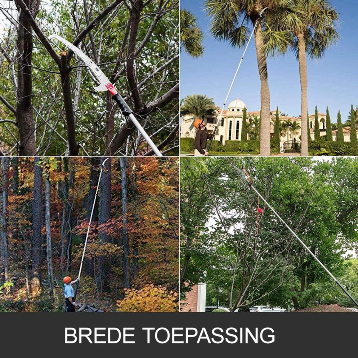 Bolture Boomzaag Telescopisch - Houtzaag Electrisch - Hoogsnoeier - Elektrische Takkenzaag - Stokzaag - 180 - 730cm 6 Bolture Boomzaag Telescopisch - Houtzaag Electrisch - Hoogsnoeier - Elektrische Takkenzaag - Stokzaag - 180 - 730cm - Afbeelding 6