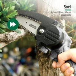 Mardin Mini Kettingzaag - Snoeizaag - Kettingzaag - Kettingzaag Electrisch Met 2 Accu - Inclusief Koffer - 1 Extra Accu - Grijs -Gardena Verkoopwinkel 1200x1200 611