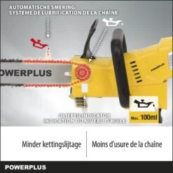 Powerplus POWXG1032 Elektrische Kettingzaag - 900W - Zwaardlengte 300mm - Automatische Kettingsmering - Incl. 1x Ketting En 1x Zwaard 11 Powerplus POWXG1032 Elektrische Kettingzaag - 900W - Zwaardlengte 300mm - Automatische Kettingsmering - Incl. 1x Ketting En 1x Zwaard -Gardena Verkoopwinkel 1200x1200 676