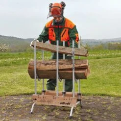 Wolfcraft - Professionele Zaagbok - Voor Kettingzaag - Hout - Opbouwbare, Stabiele Zaagbok Voor Brandhout - 5121000 - 10 JAAR GARANTIE -Gardena Verkoopwinkel 1200x1200 735