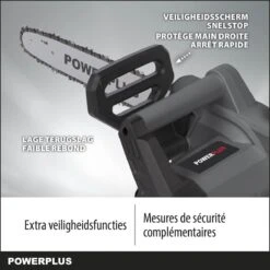 Powerplus POWEG10110 Elektrische Kettingzaag - 2200W - Zwaardlengte 400mm - Automatische Kettingsmering - Incl. 1x Ketting En 1x Zwaard -Gardena Verkoopwinkel 1200x1200 773