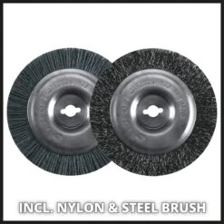 Einhell Accu Voegenreiniger GE-CC 18 Li-Solo Power X-Change (Li-Ion - 18 V - 1200 T/min - Borsteldiameter 10 Cm - Incl. Staal- En Nylonborstel - Zonder Accu En Lader) -Gardena Verkoopwinkel 1200x1200 834