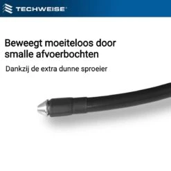 Techweise - Rioolslang Voor Kärcher K2 T/m K7 - 15M - Met Voorwaartse Hogedruksproeiers 16 Techweise - Rioolslang Voor Kärcher K2 T/m K7 - 15M - Met Voorwaartse Hogedruksproeiers -Gardena Verkoopwinkel 1200x1200 861