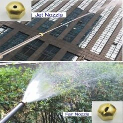 Merkloos Hogedruk-waterjet-Waterspuit-tuinslang | Spuitpistool Aansluiting Op Tuinslang | Hogedruk Waterpistool, Bevestiging Voor Tuinsproeier- Auto Wassen- Terras/tuin Reiniger -Gardena Verkoopwinkel 1200x1200 890