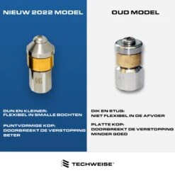 Techweise - Rioolslang Voor O.a. Kärcher - 15M - Met Roterende En Voorwaartse Kop -Gardena Verkoopwinkel 1200x1200 891