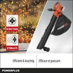 Powerplus Dual Power POWDPG75270 Bladblazer - Bladzuiger En -versnipperaar - Brushless - Blazen - Zuigen - Versnipperen - Excl. Accu En Lader - Incl. Opvangzak 45L -Gardena Verkoopwinkel 1200x1200 96