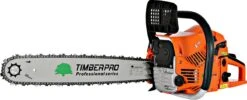 TIMBERPRO - Kettingzaag – Benzine - 62 Cc - Zwaardlengte 50 Cm - Transportzak - 2e Ketting -Gardena Verkoopwinkel 1200x484 1