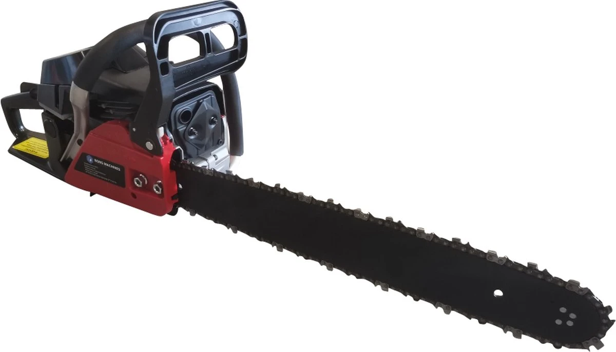 Borg Premium Benzine Kettingzaag 58 Cc - 3.4 PK Vermogen - 50 Cm Zwaard 1 Borg Premium Benzine Kettingzaag 58 Cc - 3.4 PK Vermogen - 50 Cm Zwaard